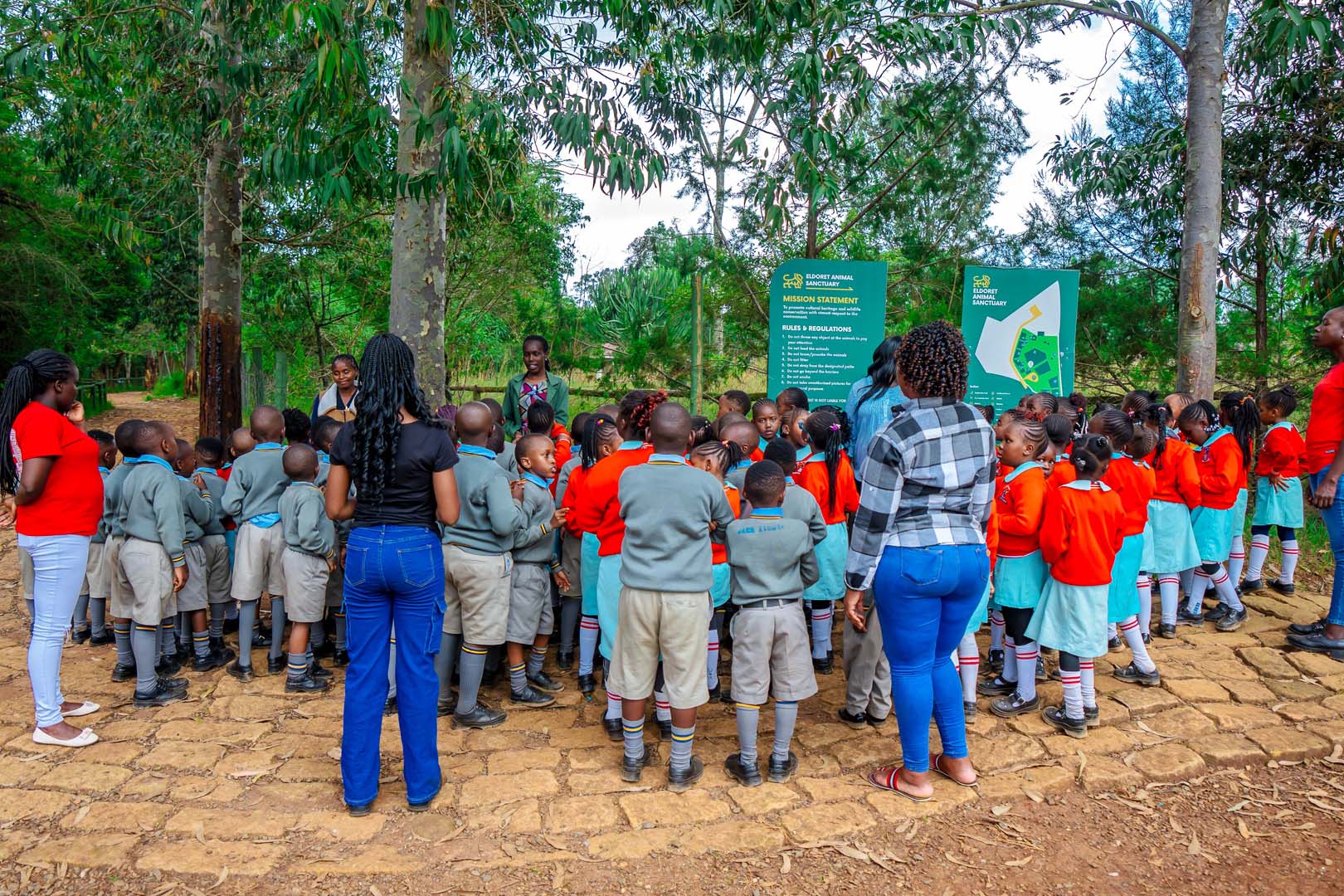 Students at Eldoret Sanctuary